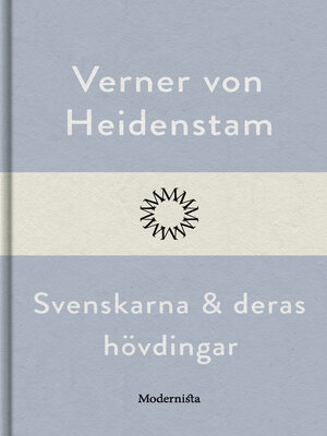 cover image of Svenskarna och deras hövdingar